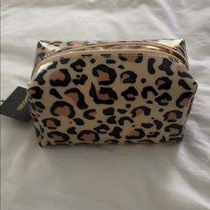 Cheetah makeup bag